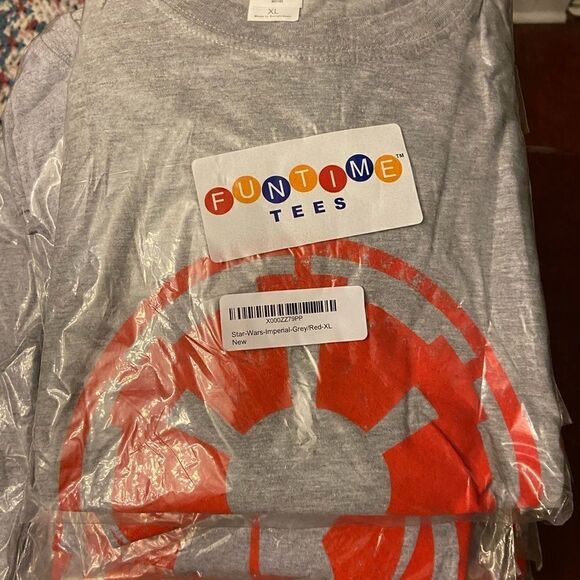 Other - Star Wars Empire Emblem Falcon T-shirt XL Gray/Red